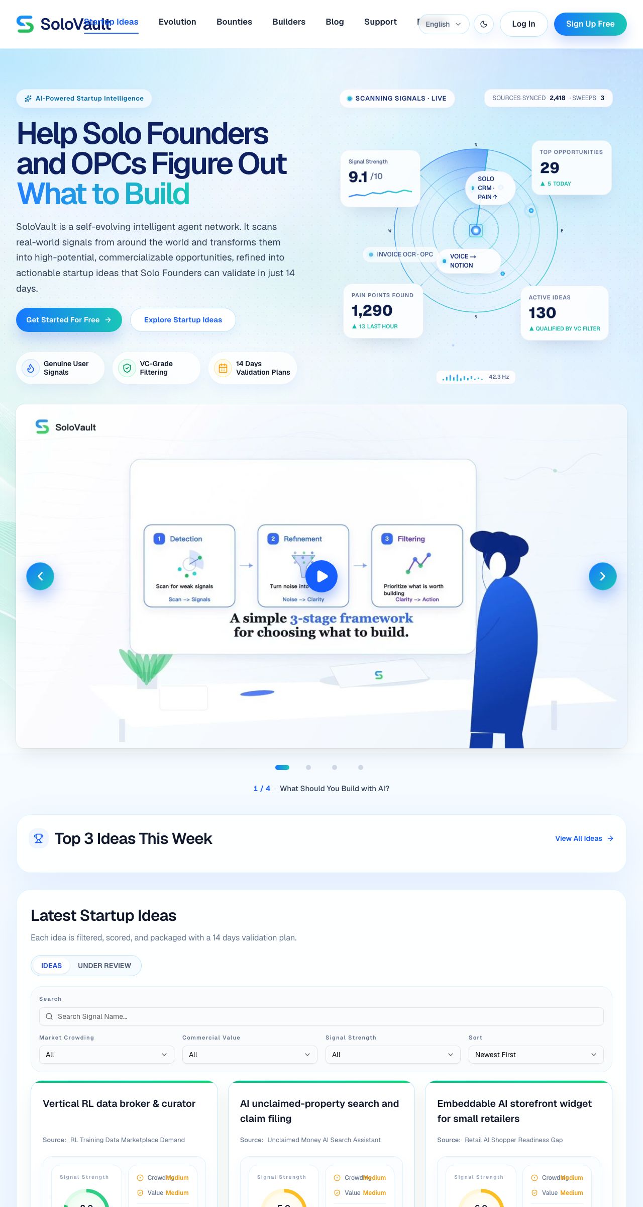 solovault.info 首页截图